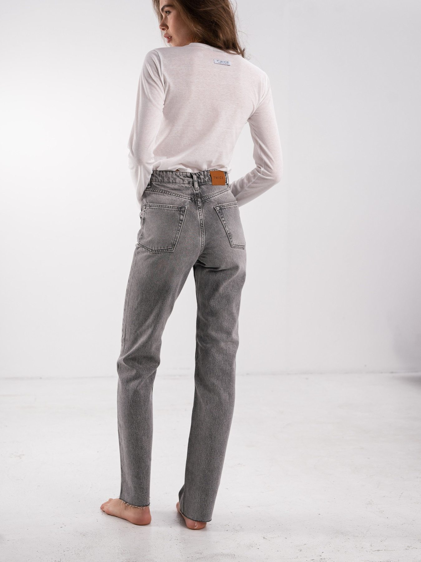 Прямые джинсы Twice модель 241022930 Фото