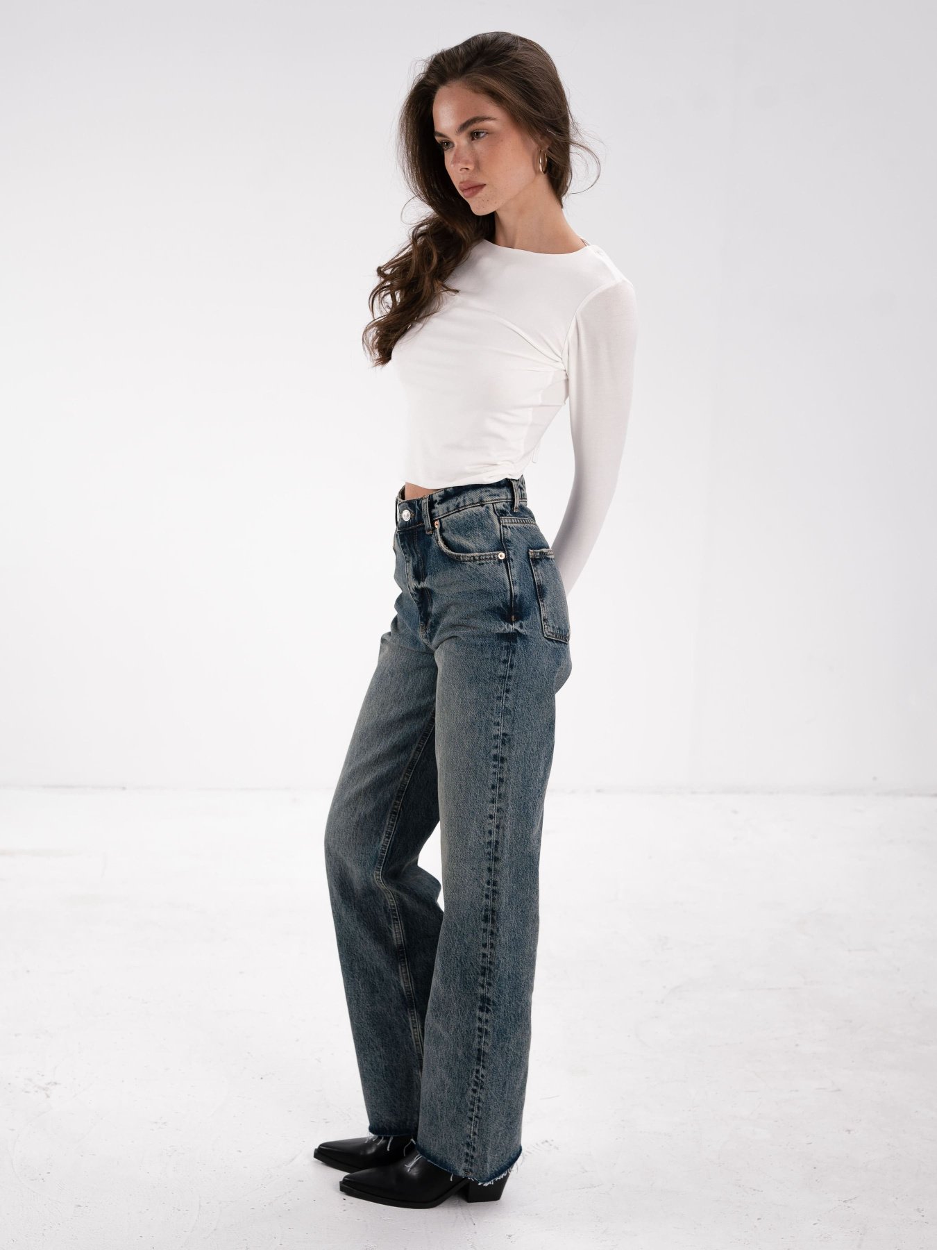 Широкие джинсы Twice модель 2452428 Фото