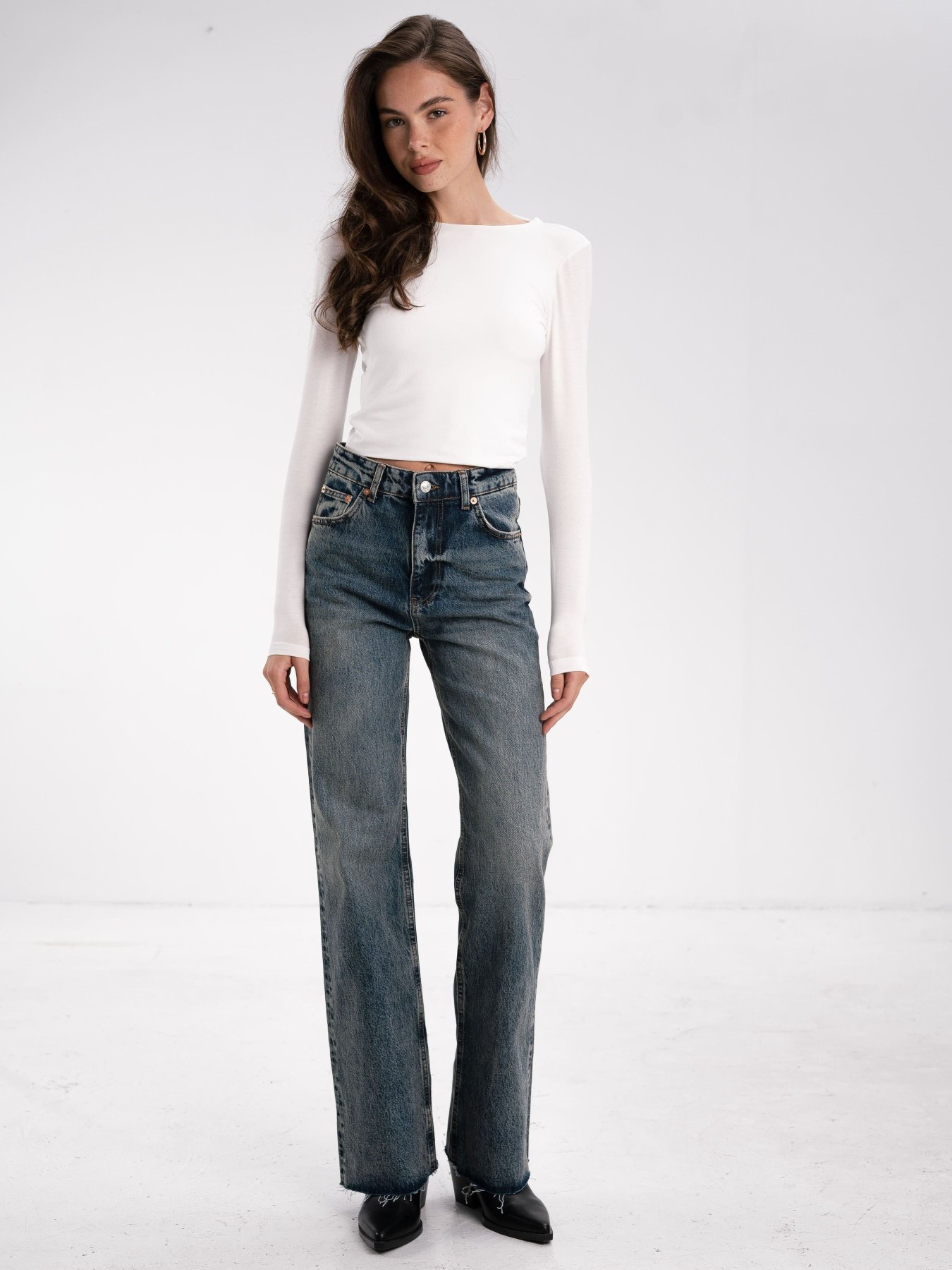 Широкие джинсы Twice модель 2452428 Фото