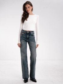 Широкие джинсы Twice модель 2452428 Фото