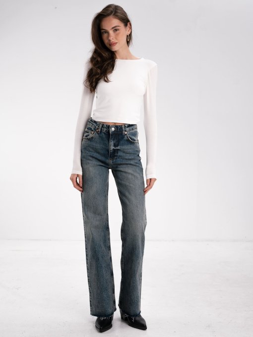 Широкі джинси Twice модель 2452428 Фото