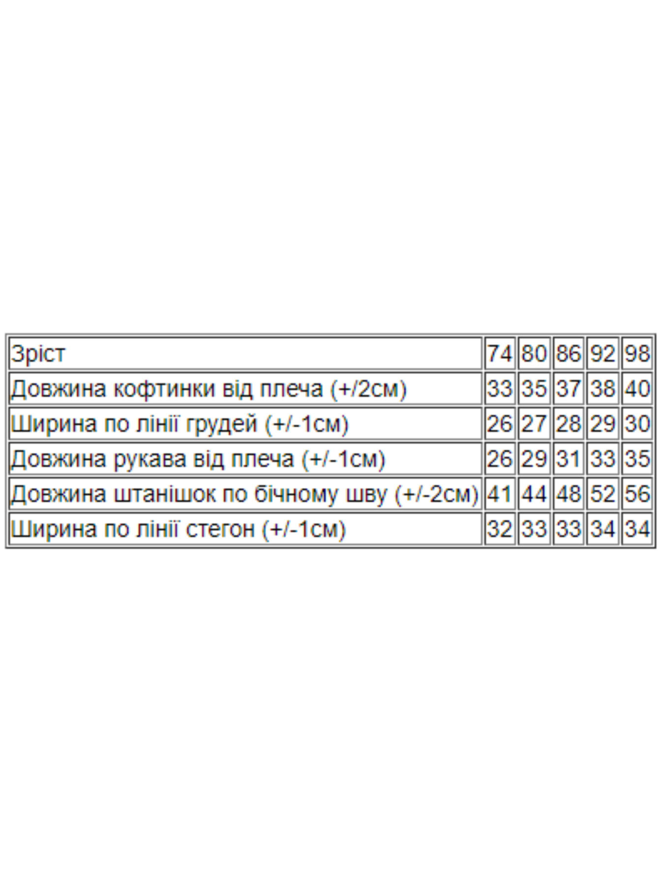 Комплект для немовлят Носи своє модель 5063-023-33-5-1-svtlo-buzkovij-tvtt Фото