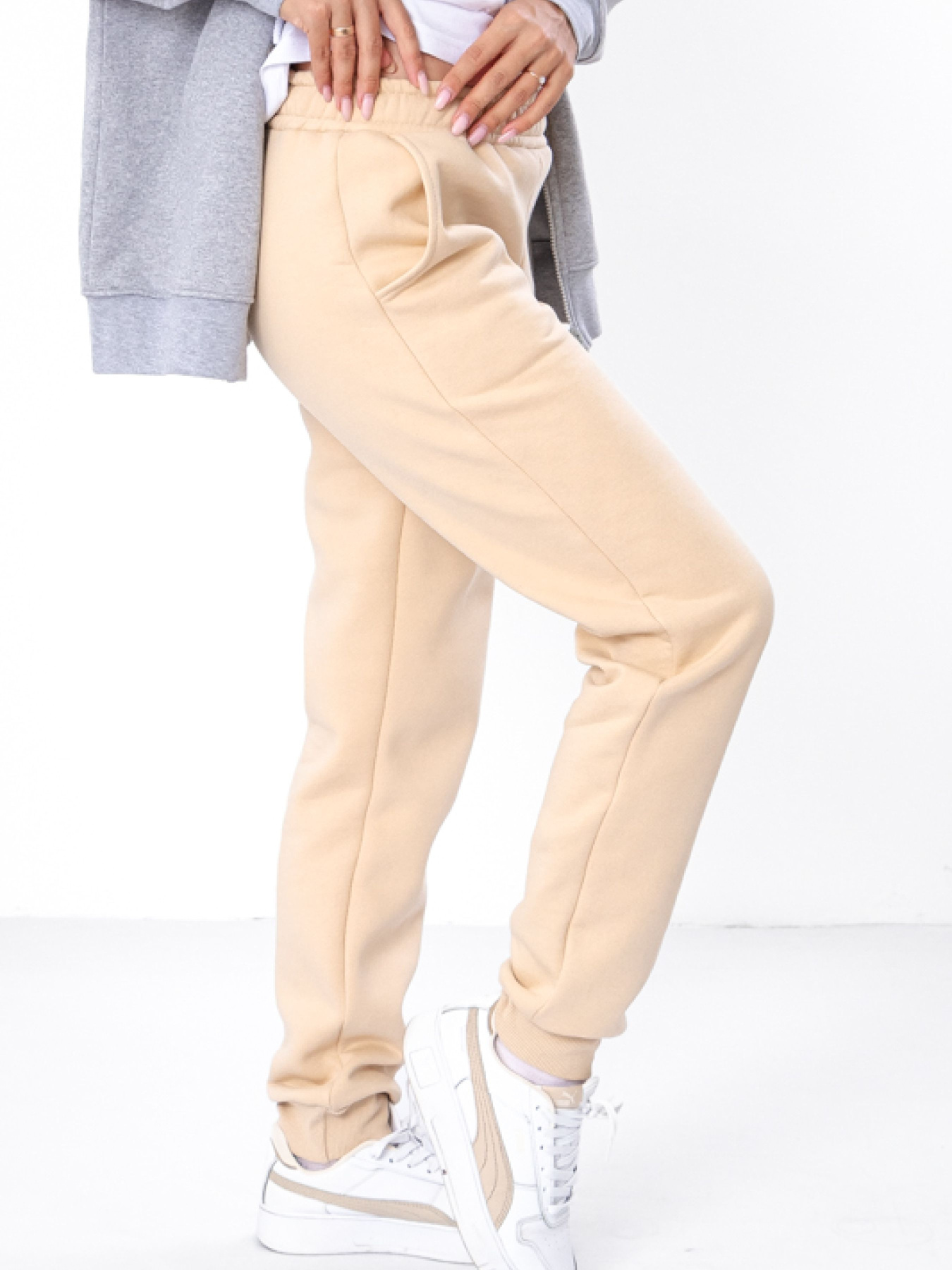 Джоггеры Носи своє модель 8381-025-bezhevo-zhovtij Фото