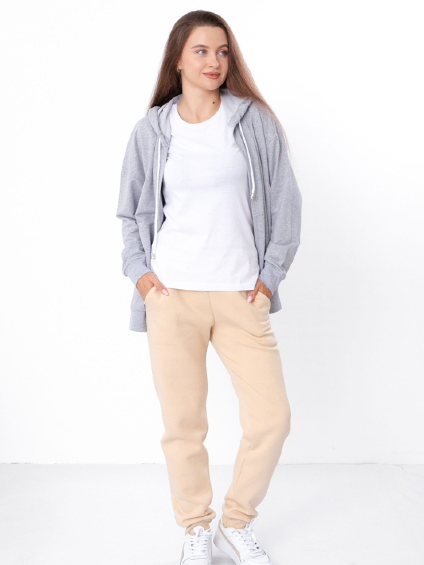 Джоггеры Носи своє модель 8381-025-bezhevo-zhovtij Фото