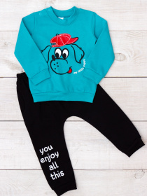 Комплект для младенцев Носи своє модель 5063-023-33-4-1-bryuzovij-nefrit-pesik Фото