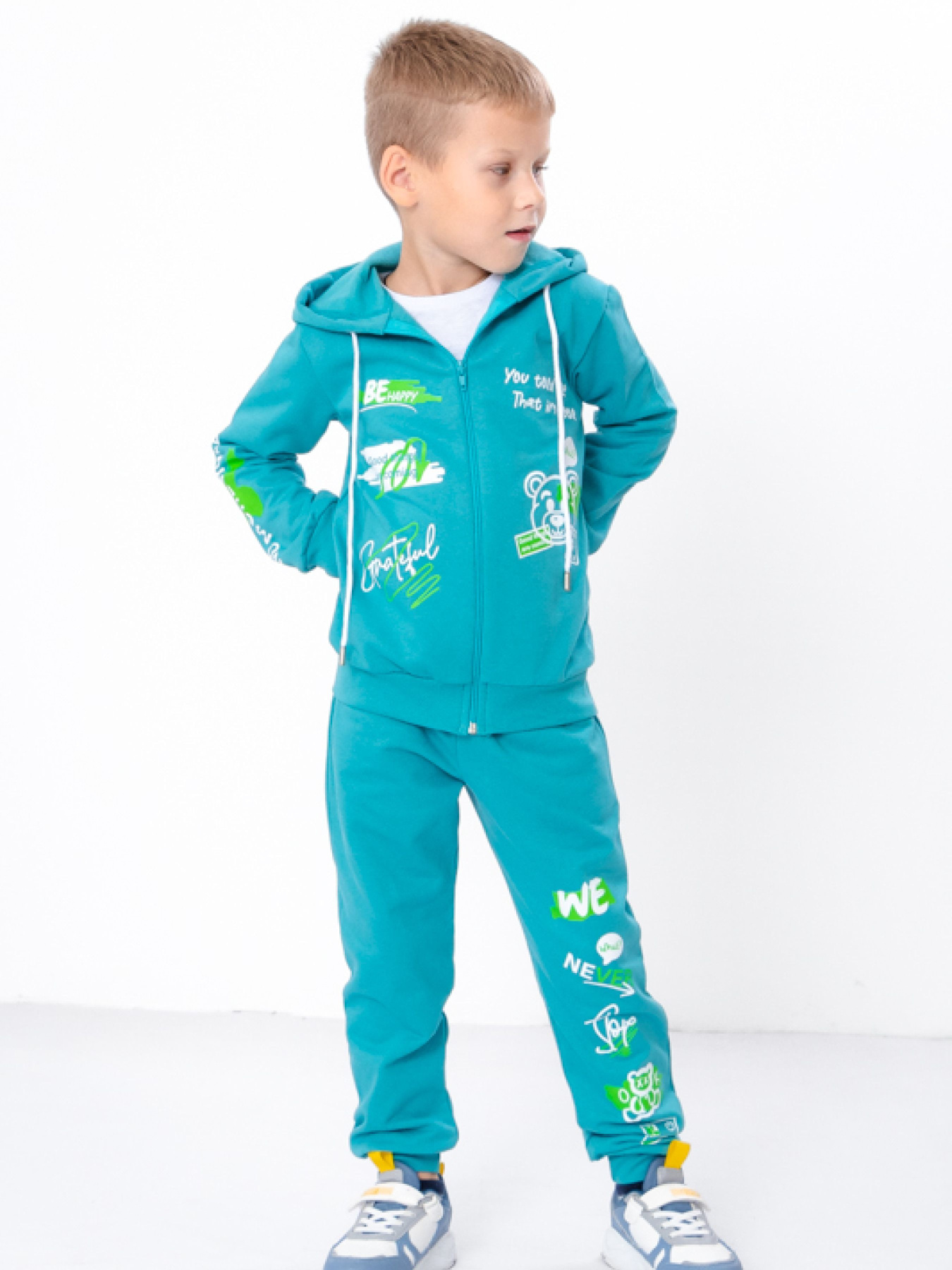 Спортивный костюм Носи своє модель 6018-023-33-2-bryuzovij-nefrit-bear Спортивный костюм Носи своє модель 6018-023-33-2-bryuzovij-nefrit-bear Фото