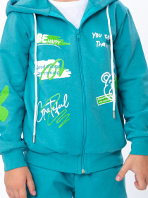 Спортивный костюм Носи своє модель 6018-023-33-2-bryuzovij-nefrit-bear Фото