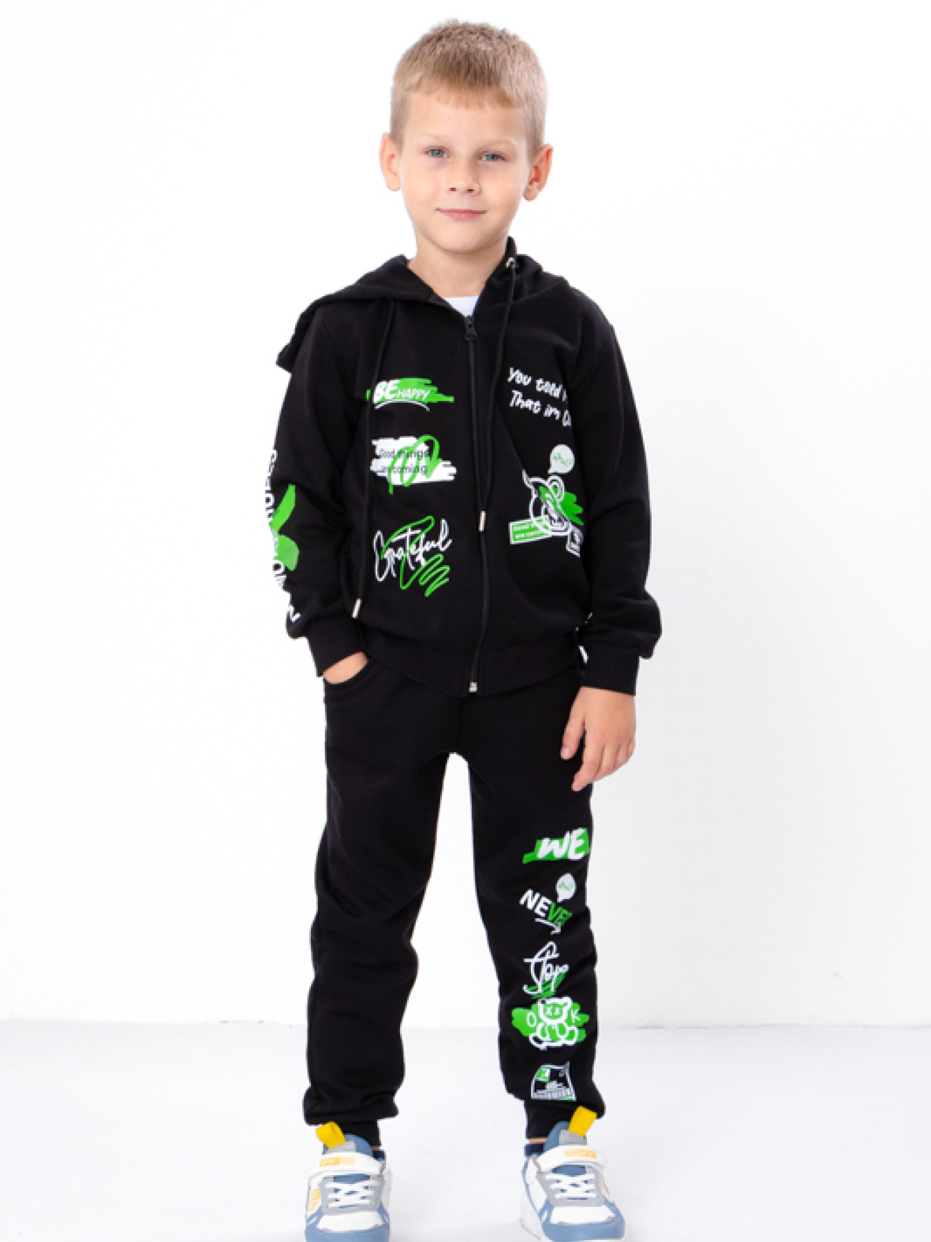 Спортивный костюм Носи своє модель 6018-023-33-2-chornij-bear Фото