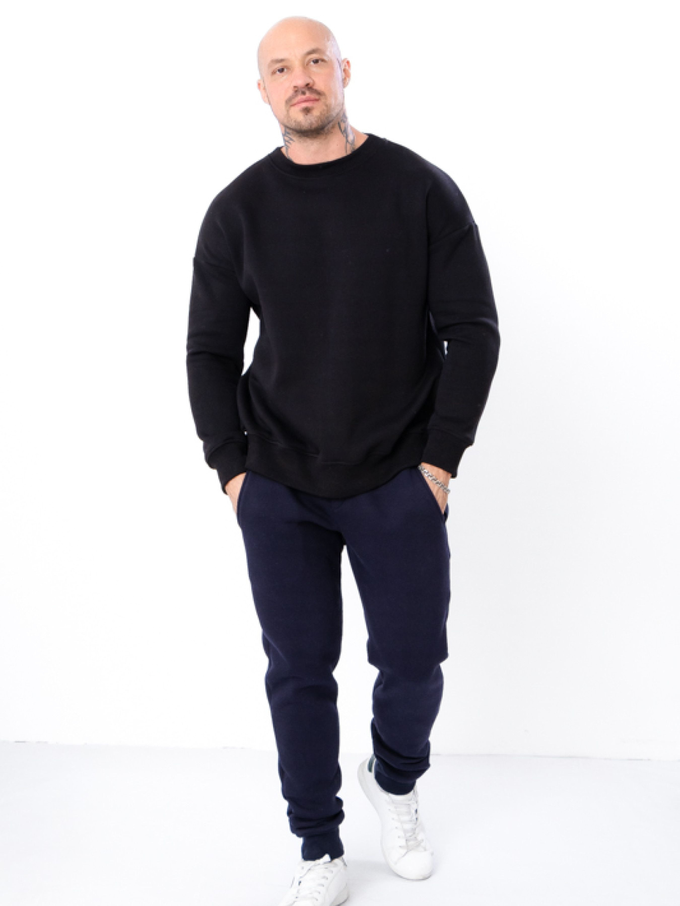 Джоггеры Носи своє модель 8158-025-1-chornilxno-sinj Фото