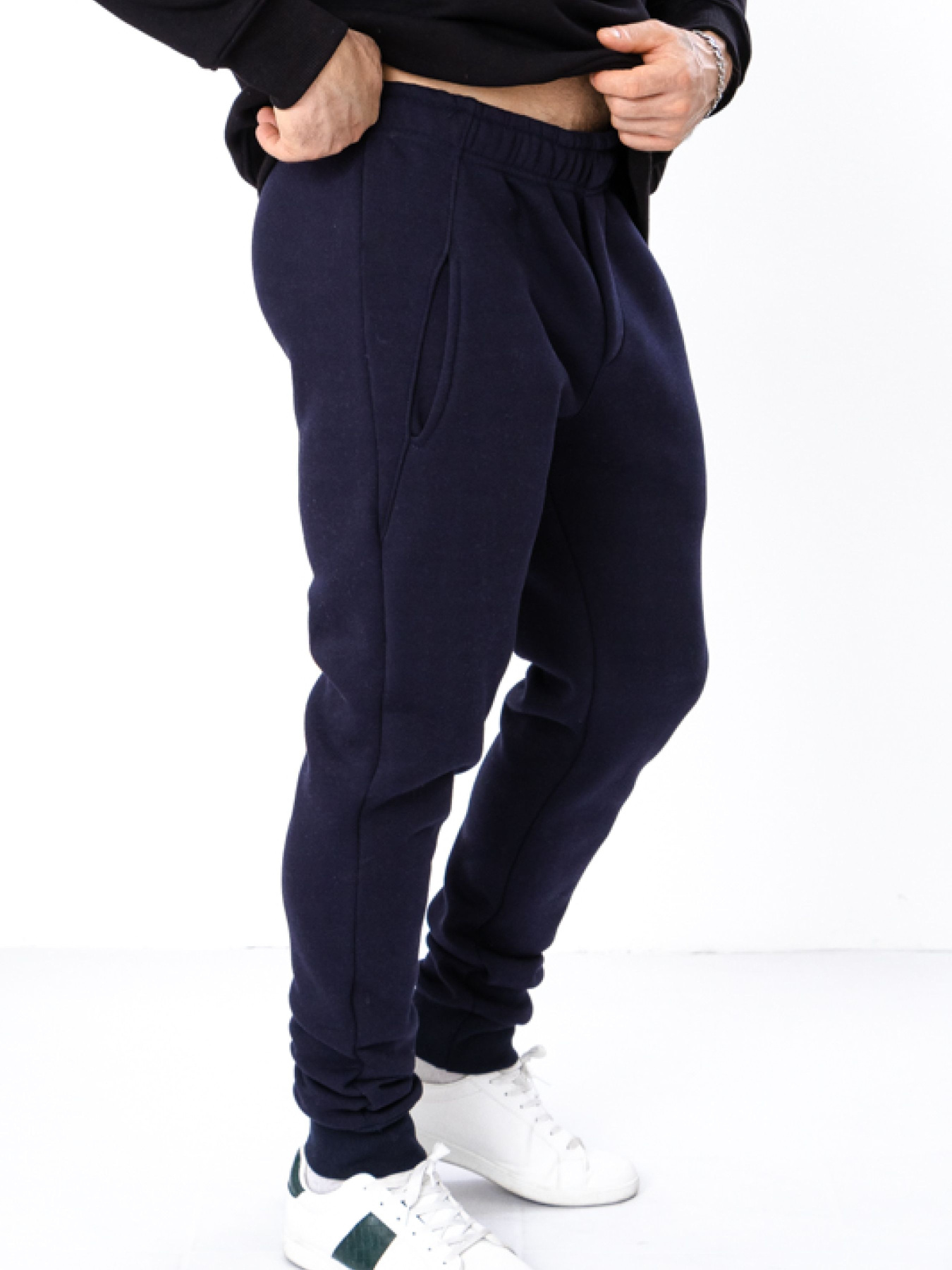 Джоггеры Носи своє модель 8158-025-1-chornilxno-sinj Фото
