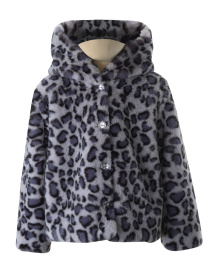 Шуба Rachel Riley Leopard Faux Fur модель GCT117NAABM Фото