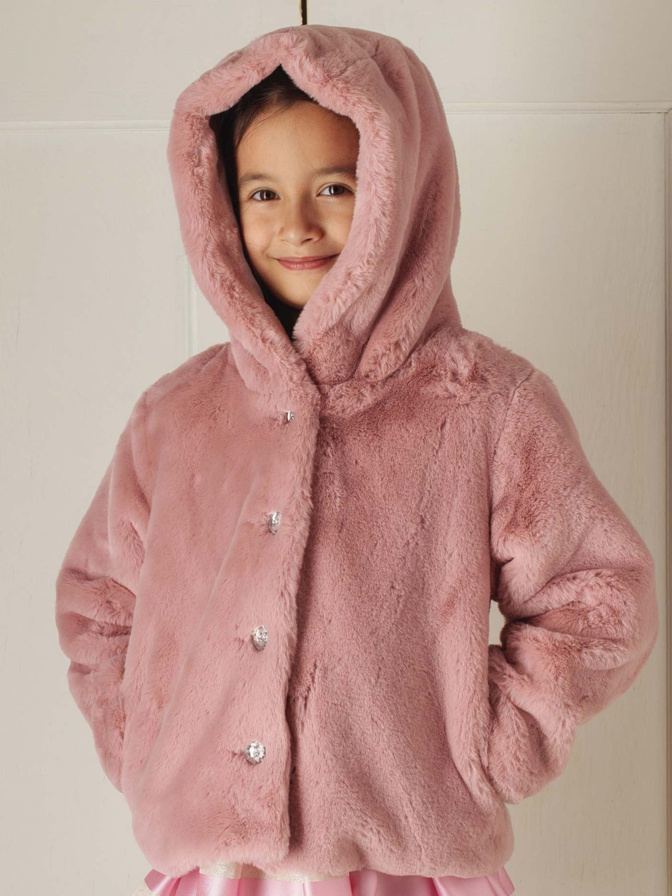 Шуба Rachel Riley Faux Fur модель GCT117PKAEF Фото