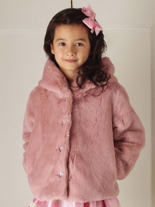 Шуба Rachel Riley Faux Fur Модель GCT117PKAEF Фото