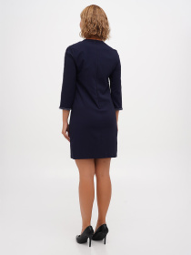 Платье мини Sassofono модель A271-SC-1925_синий Фото