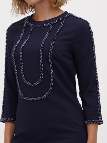 Сукня міні Sassofono модель A271-SC-1925_синий Фото