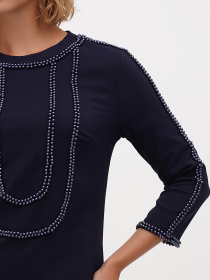 Сукня міні Sassofono модель A271-SC-1925_синий Фото