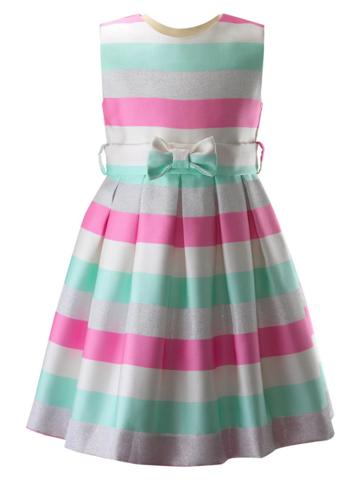 Платье миди Rachel Riley Sparkle Stripe модель GDR170MUAAI-MLT Фото