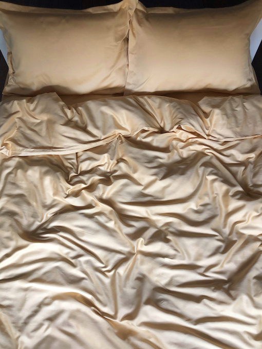 Комплект постільної білизни класичний золотий Cozy модель 8047642 Фото