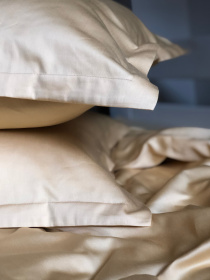 Комплект постільної білизни класичний золотий Cozy модель 8047642 Фото