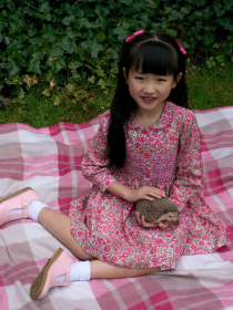 Платье миди Rachel Riley Petal Blossom модель GDR575PKADK-PNK Фото