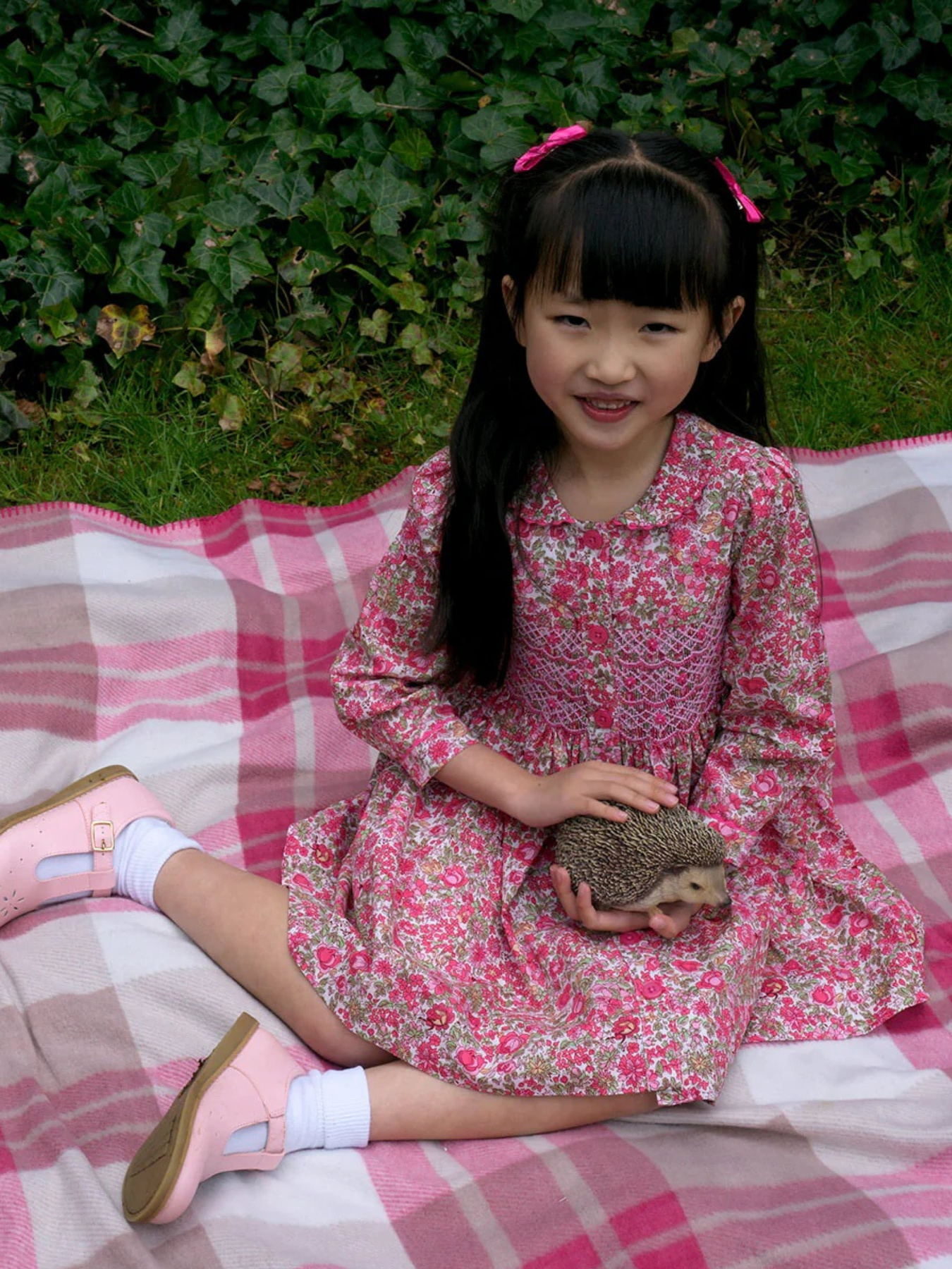 Платье миди Rachel Riley Petal Blossom модель GDR575PKADK-PNK Фото