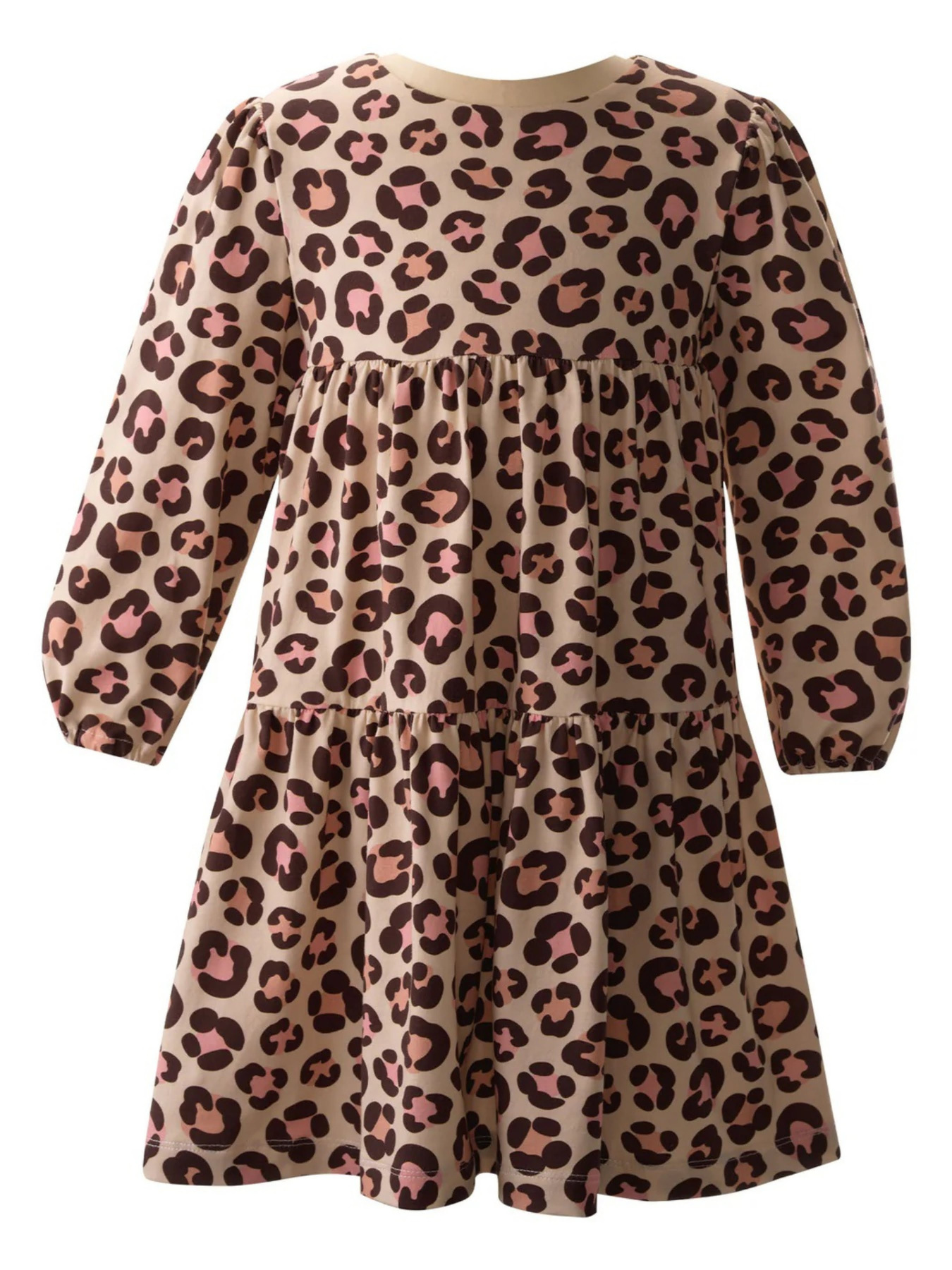 Платье мини Rachel Riley Leopard Tiered модель GDR678LEAAA-LPR Фото