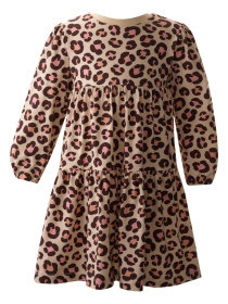 Платье мини Rachel Riley Leopard Tiered модель GDR678LEAAA-LPR Фото
