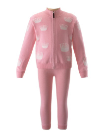 Костюм Rachel Riley Crown Intarsia модель GSE109PKABK-PNK Фото