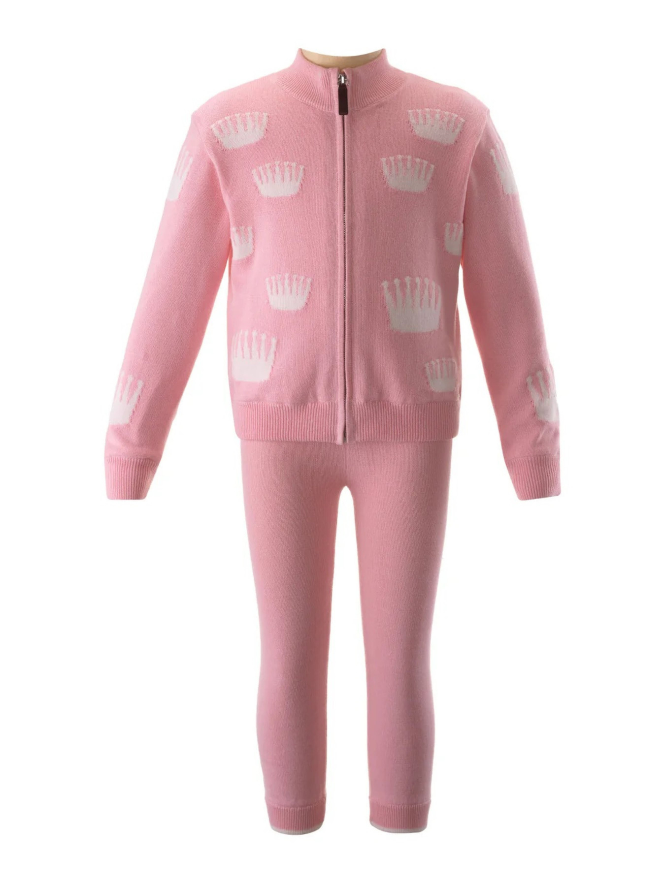 Повседневный костюм Rachel Riley Crown Intarsia модель GSE109PKABK-PNK Фото