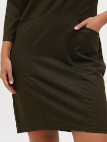 Сукня міні Sassofono модель A271-SC-3446_хаки Фото