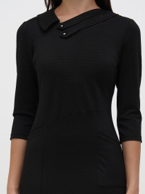 Платье мини Sassofono модель A271-SC-3446_черный Фото