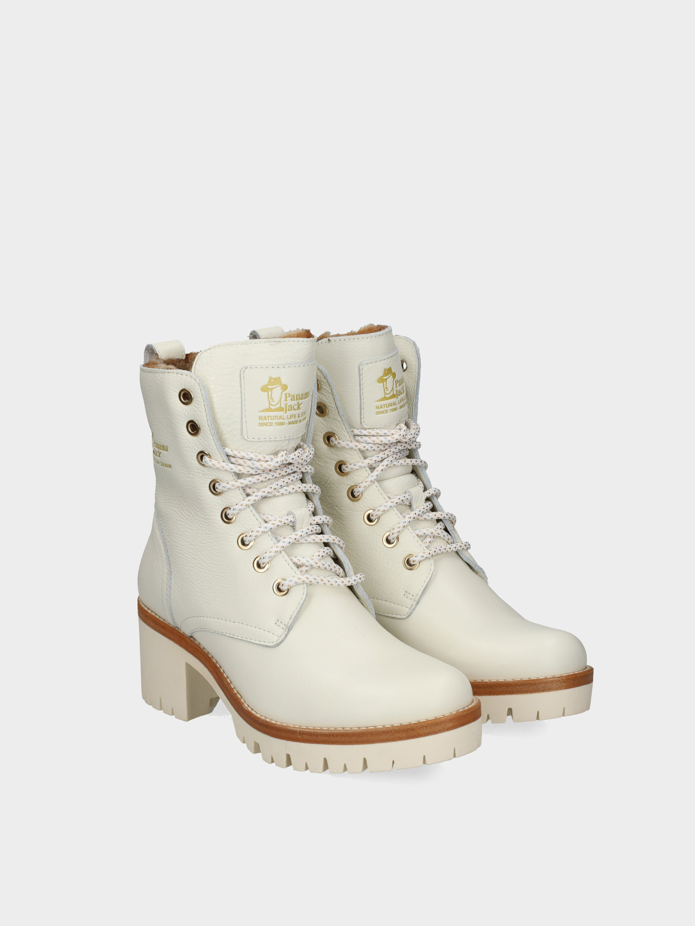 Ботинки и сапоги Panama Jack модель Padma B12 Napa Blanco / White Фото