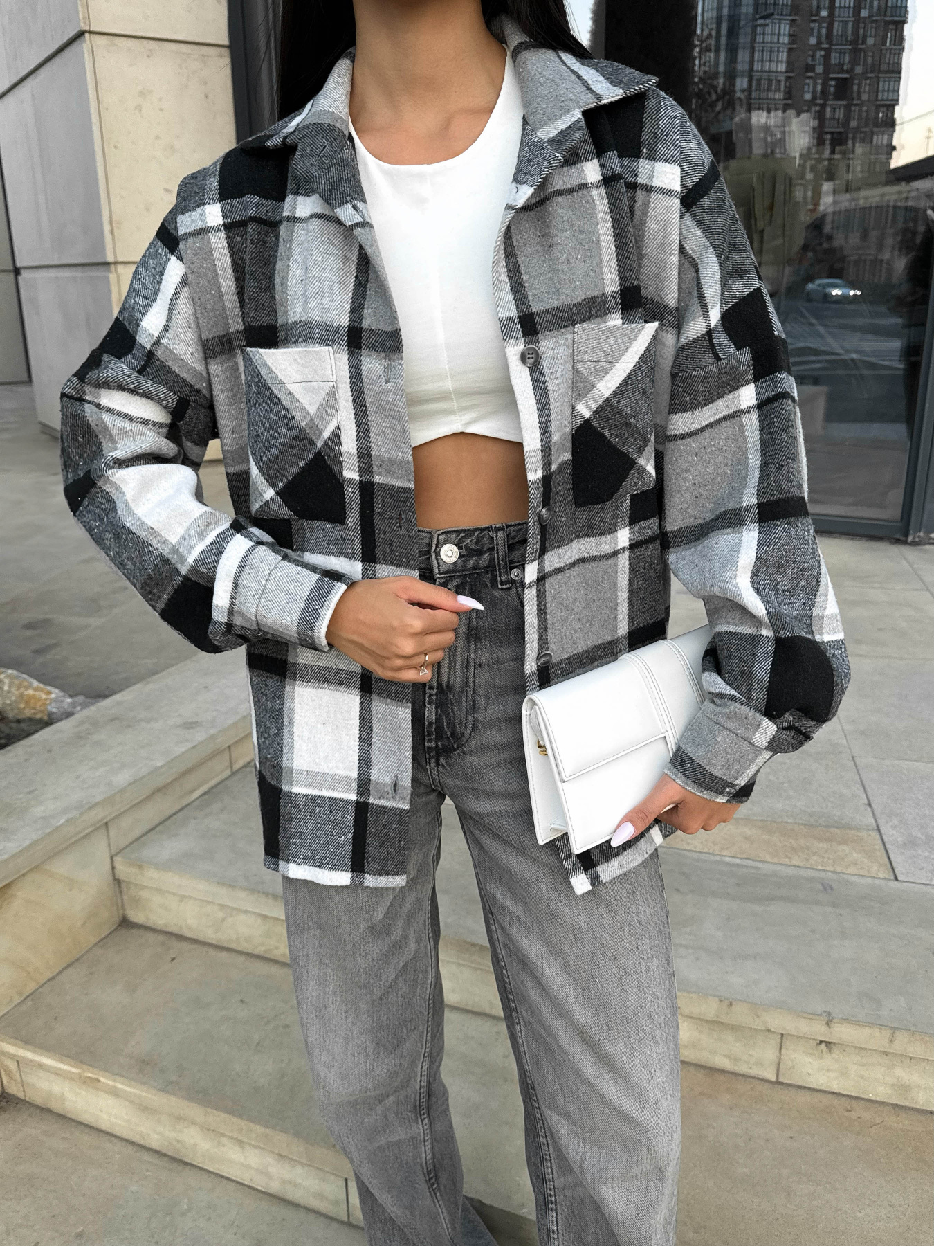 Рубашка повседневная Jadone Fashion модель Deksa_sira Фото