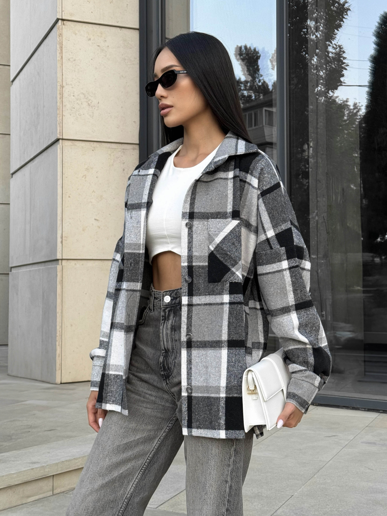 Рубашка повседневная Jadone Fashion модель Deksa_sira Фото