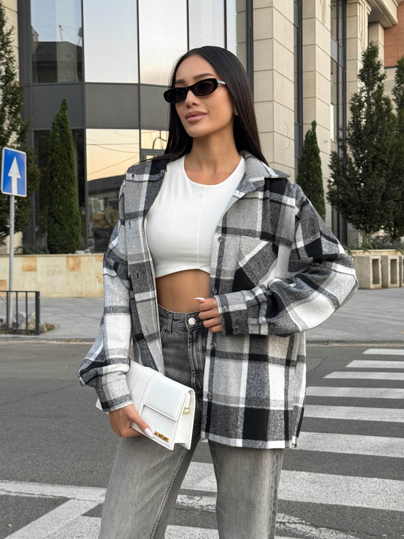 Рубашка повседневная Jadone Fashion модель Deksa_sira Фото