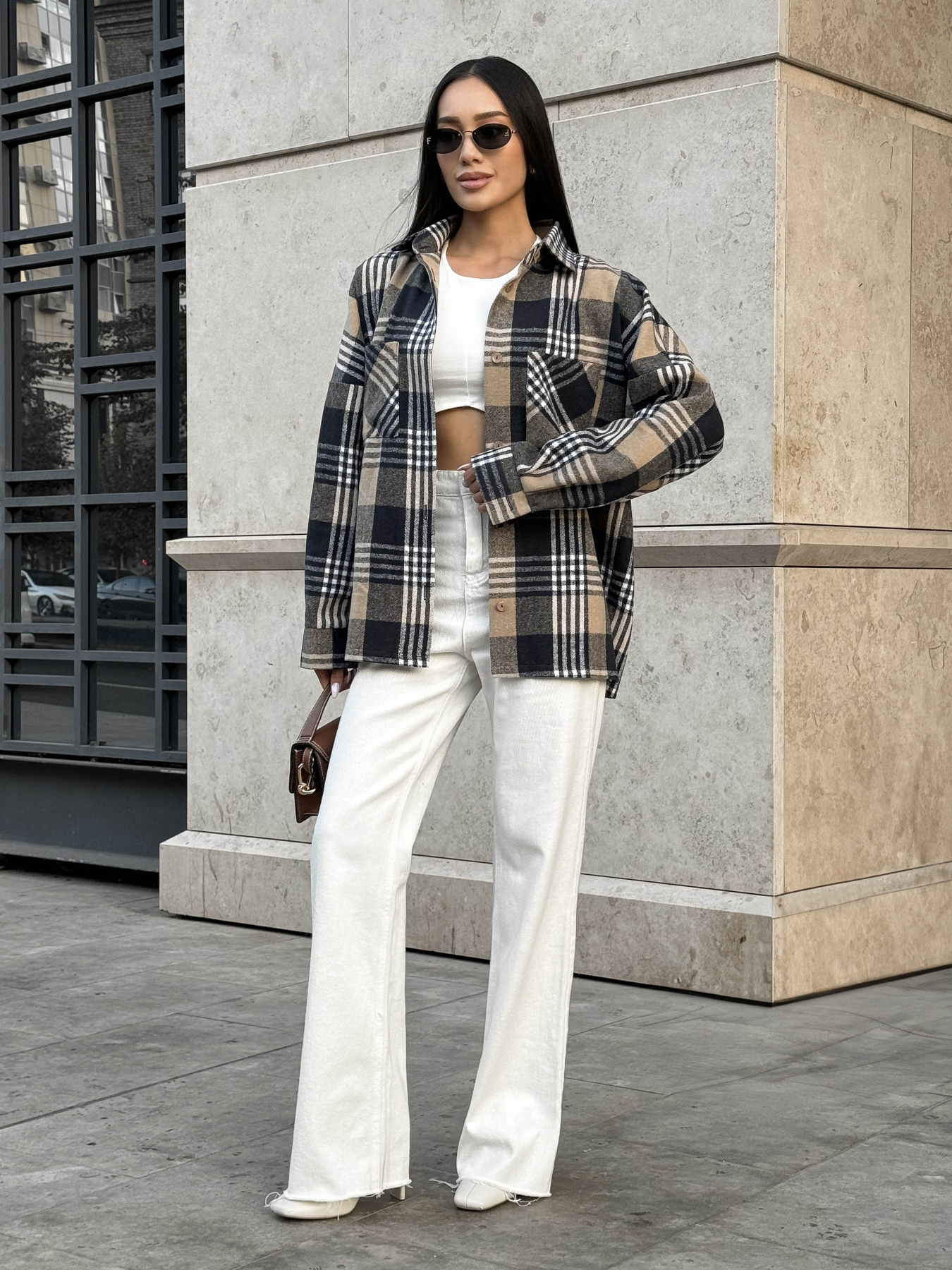 Рубашка Jadone Fashion модель Deksa_siniy Фото