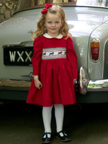 Платье миди Rachel Riley Scottie Dog Intarsia модель GDR01REAAL Фото