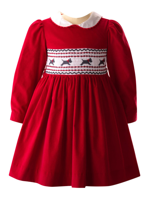 Платье миди Rachel Riley Scottie Dog Intarsia модель GDR01REAAL Фото