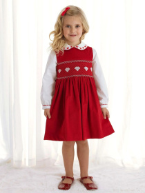 Сарафан Rachel Riley Heart Smocked модель PI29REAAX-RED Фото