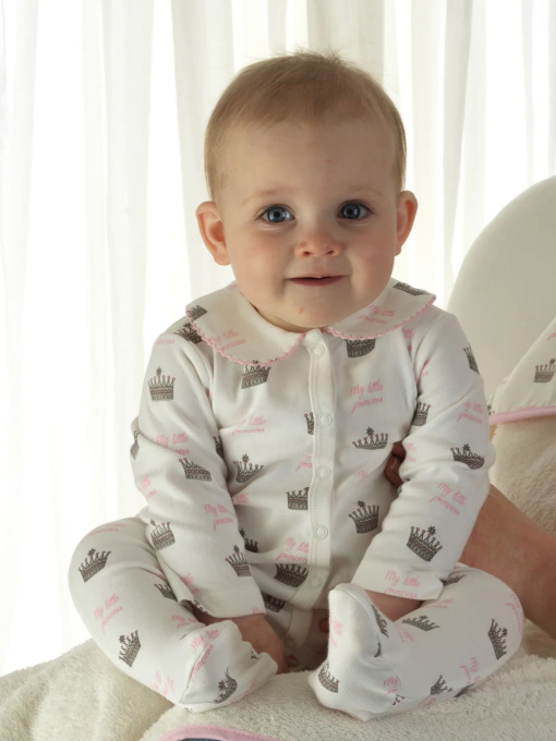 Нательный комбинезон Rachel Riley Princess Crown модель RRHCBA08PK-IGP Фото