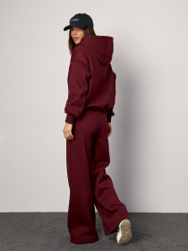 Костюм ISSA Plus модель 14863_бордовый Фото