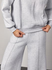 Костюм ISSA Plus модель 14863_светло_серый Фото