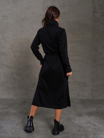 Платье миди ISSA Plus модель 14864_черный Фото