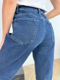 Завужені джинси ISSA Plus модель WN20-684_синий Фото