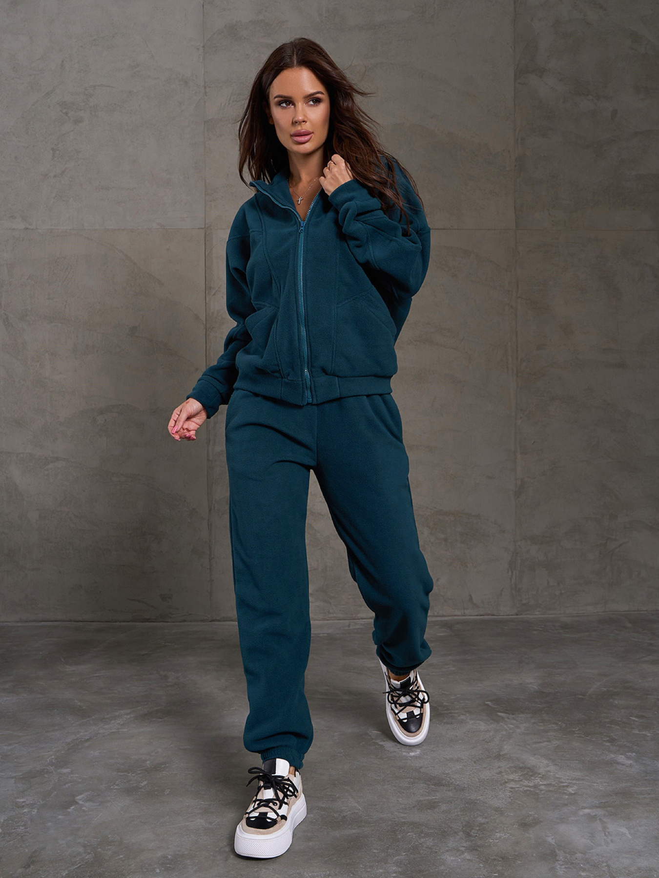 Костюм ISSA Plus модель 14866_зеленый Фото