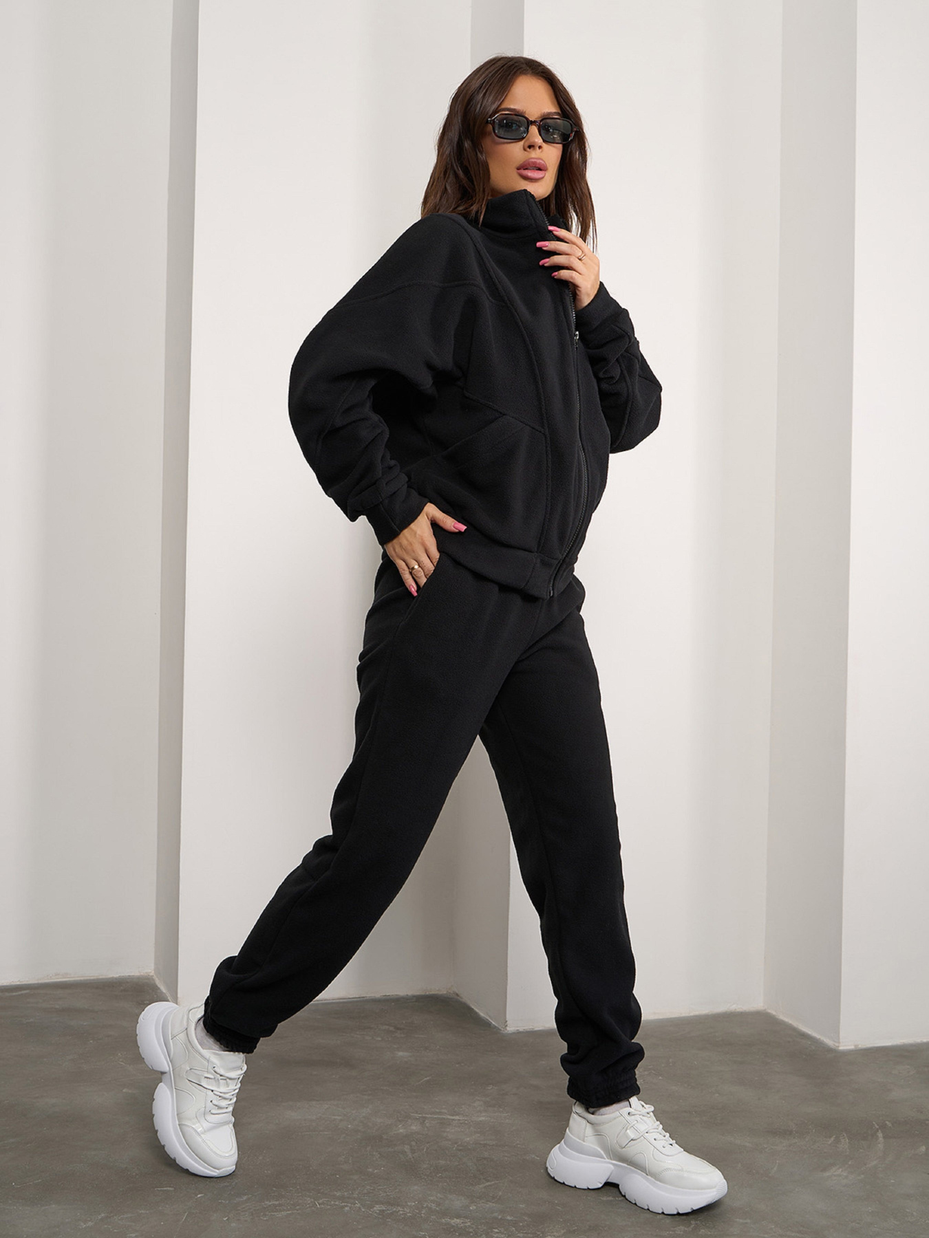 Костюм ISSA Plus модель 14866_черный Фото