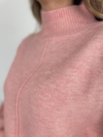 Светр ISSA Plus модель WN20-670_розовый Фото