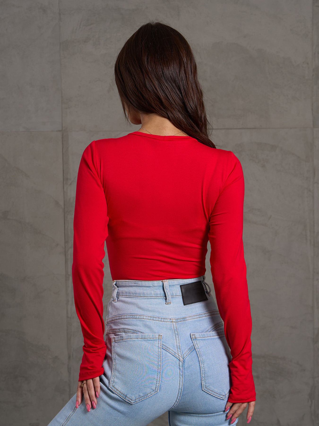 Лонгслів ISSA Plus модель 14865_красный Фото