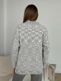 Свитер ISSA Plus модель WN20-672_темно_серый Фото