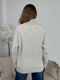 Свитер ISSA Plus модель WN20-673_серый Фото